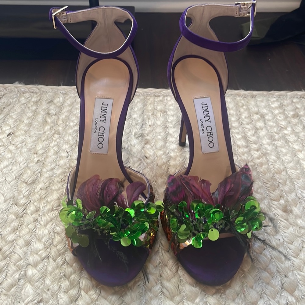Jimmy Choo 4 inch heel pump.  Absolutely Gorgeous shoe !